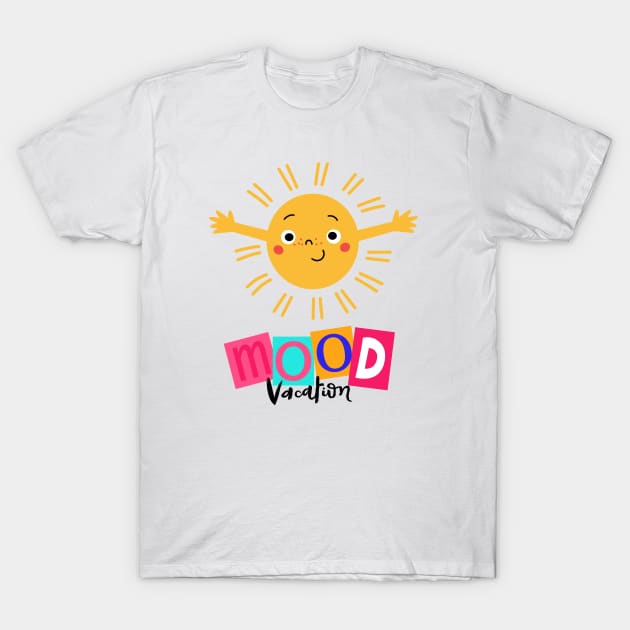 Mood vacation sunset T-Shirt by Eva Passi Arts